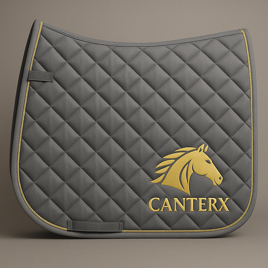 CanterX Elite Grey Saddle Pad