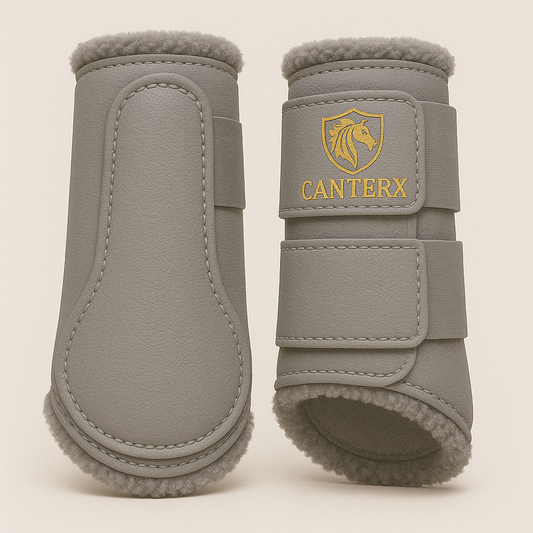 CanterX Elite Brushin Boots (Grey)