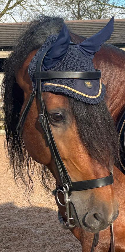 CanterX Classic Ear Bonnet (Navy Blue)