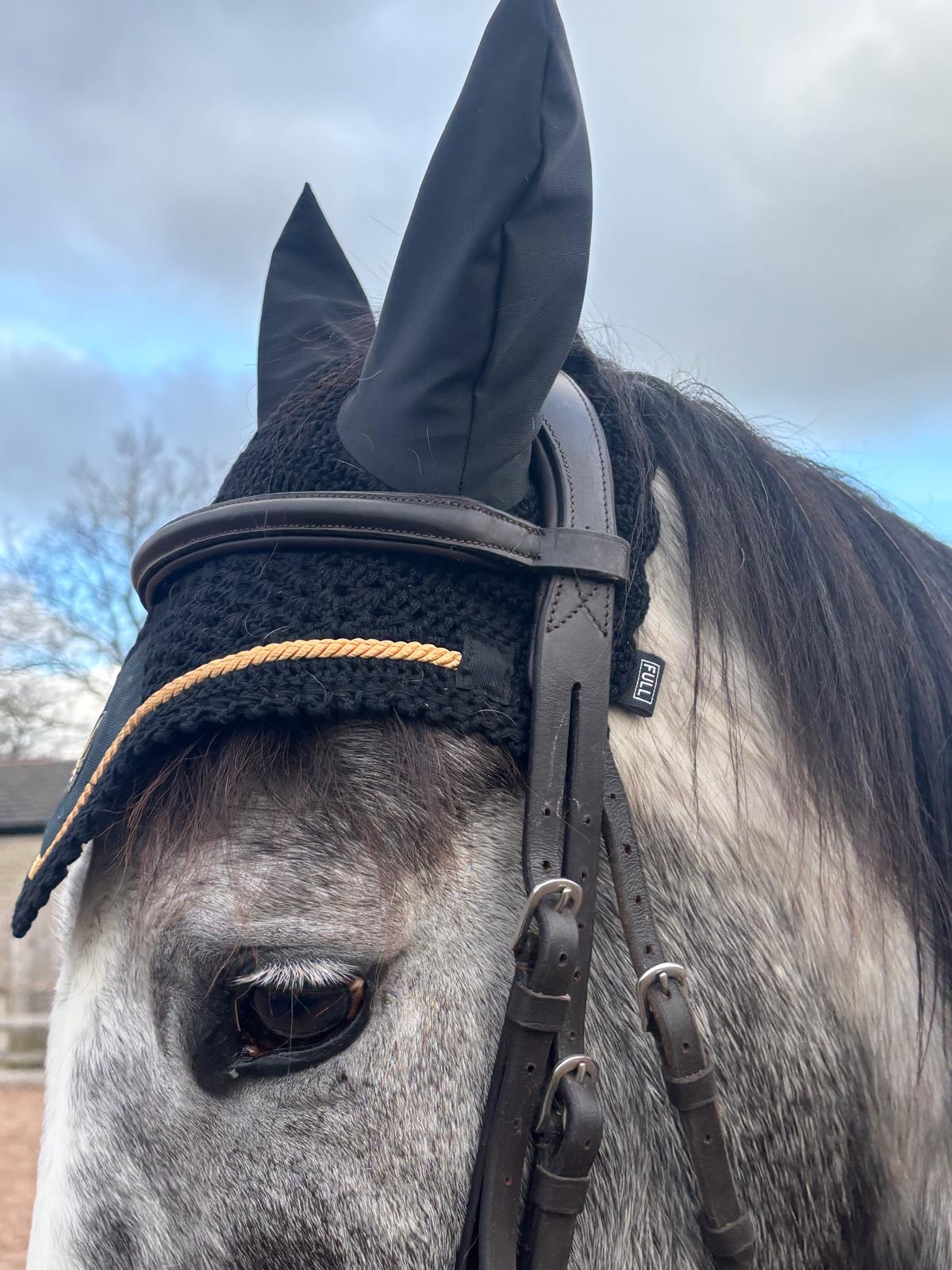 CanterX Classic Ear Bonnet (black)